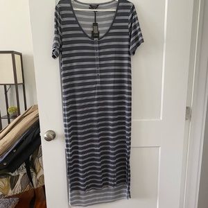 Lucky Brand henley t-shirt dress